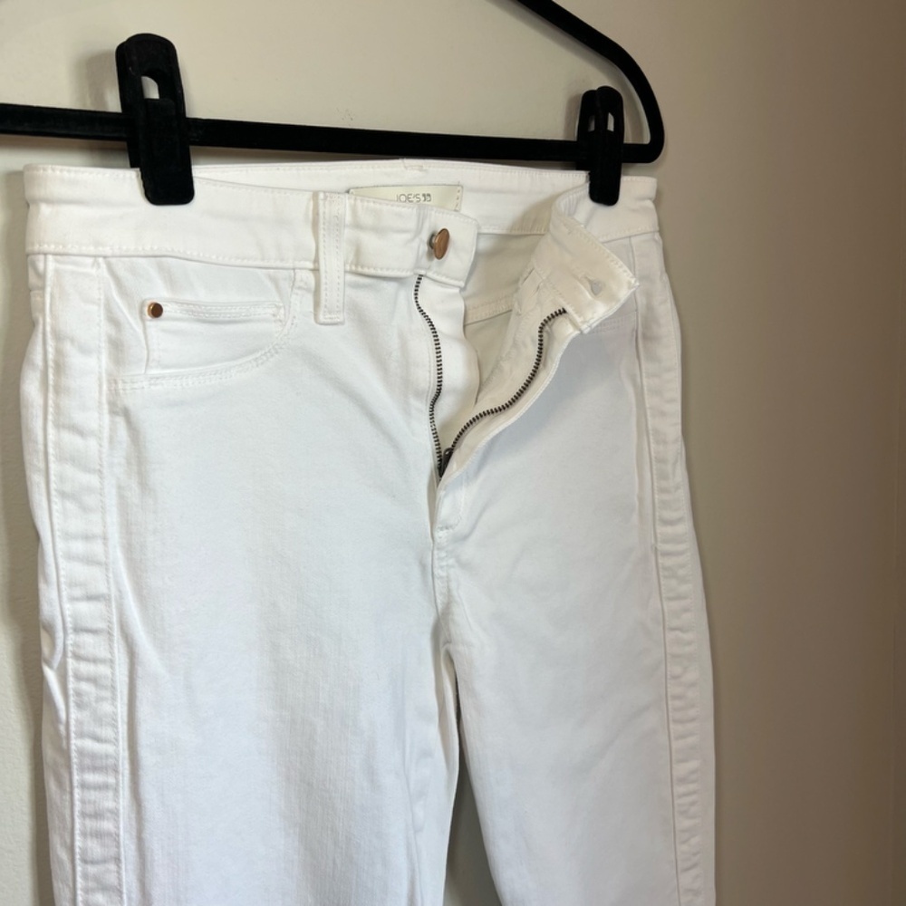 Joe’s Jeans Flawless The Charlie High Rise Skinny Ankle Hennie Jeans White Sz 30 - Picture 5 of 13
